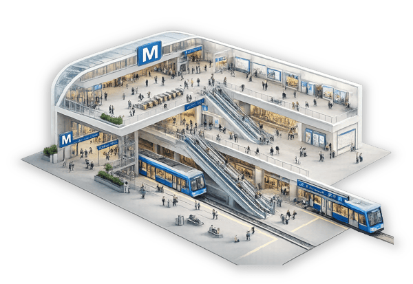 Metrostation 1